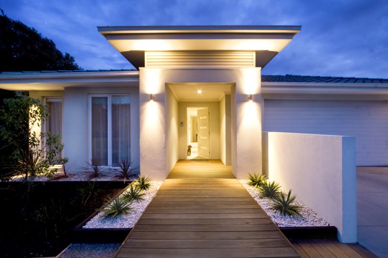 Entryway Lighting Installation in Kansas City, KS